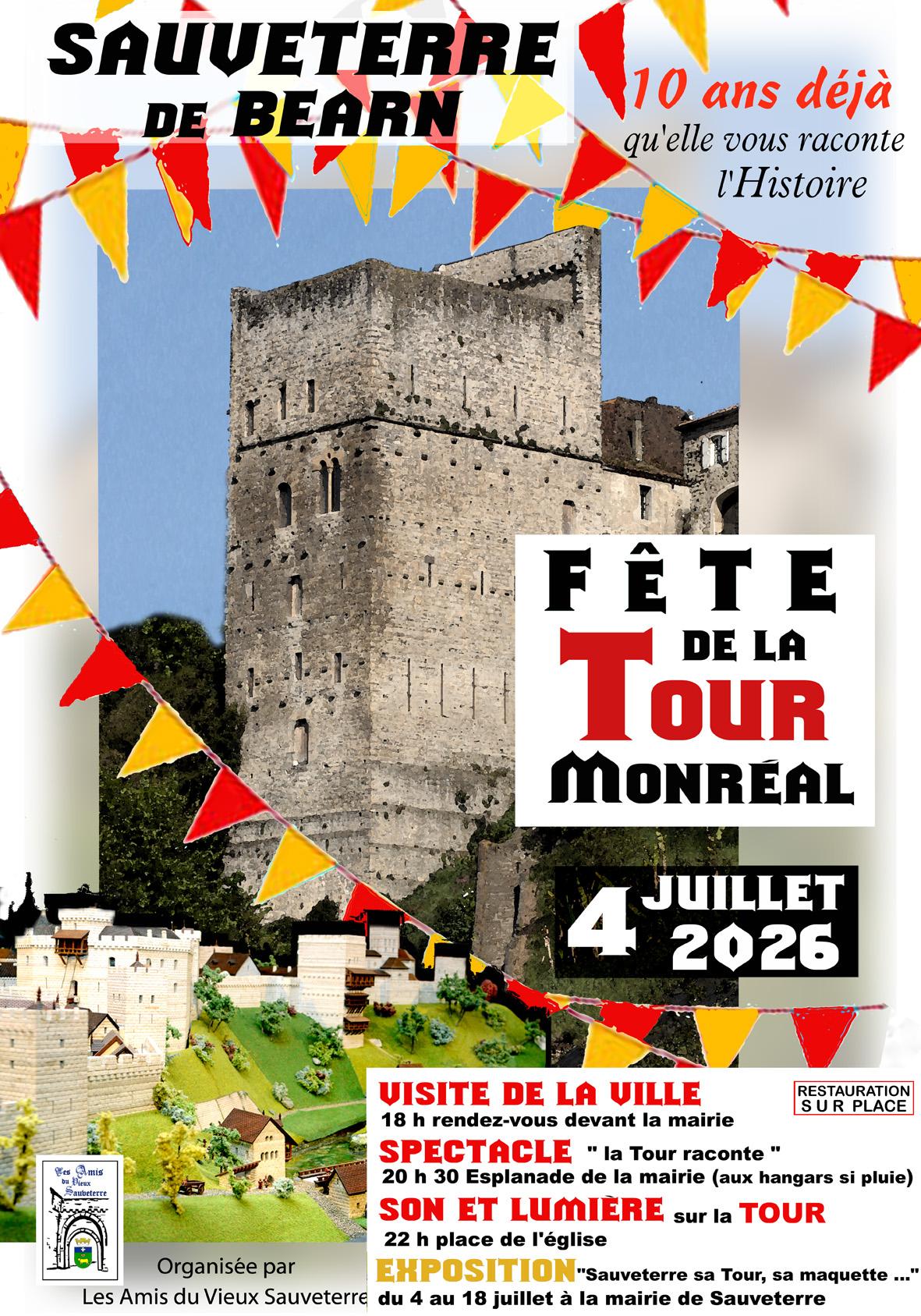 Affiche fete de la tour 26